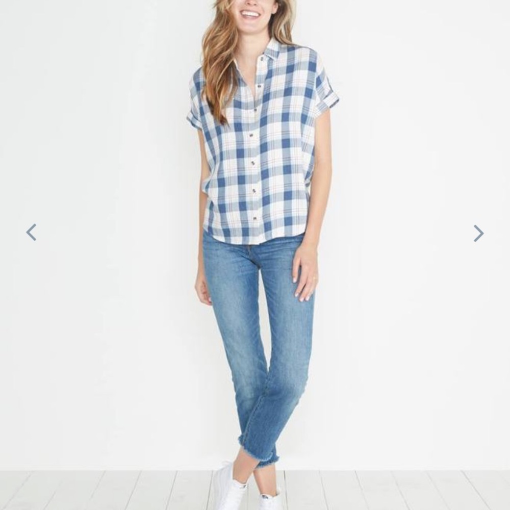 Marine Layer June Short Sleeve Button Down
